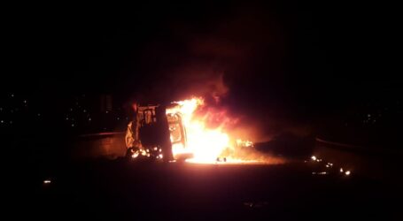 Explosión y fuego cimbró al norte de Toluca