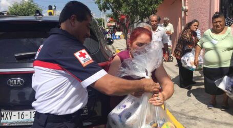 Capacita Cruz Roja en paquetes de ayuda alimentaria en casos de desastres