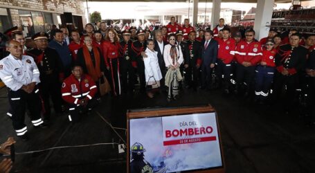 Reconoce FZM valentía, lealtad y honor de los Bomberos de Toluca