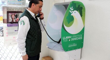 Con “llama y protege tus derechos” hay cercanía y calidez en servicio de CODHEM