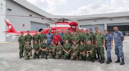 IMPARTE UNIDAD DE RESCATE AÉREO “RELÁMPAGOS” TALLER A PERSONAL DE LA SEDENA