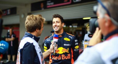 Ricciardo y Verstapen, primeros en parrilla de Salida del Gran Premio