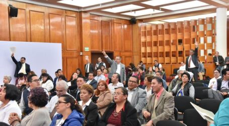 ESCUCHAN DIPUTADOS DE MORENA PLANTEAMIENTOS CIUDADANOS SOBRE LA LEY DEL ISSEMYM