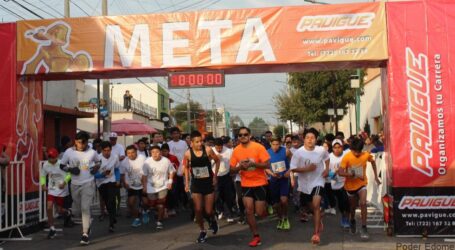 CONCURRIDA LA 8ª. CARRERA A DE LA NORMAL SUPERIOR DEL ESTADO DE MEXICO