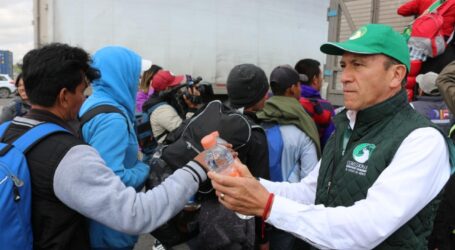 ENTREGÓ CODHEM APOYOS A 5 MIL PERSONAS DE LA “CARAVANA MIGRANTE”