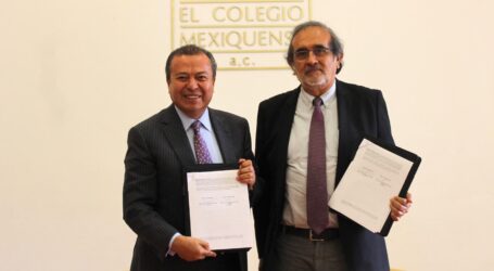 COLEGIO MEXIQUENSE, A. C., E IGLOM, HARAN COLOQUIO