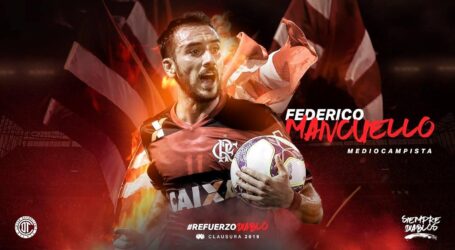 Lo dicho: Federico Mancuello Ya es mediocampista Diablo Rojo