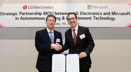 LG SE ASOCIA CON MICROSOFT PARA ACELERAR LA REVOLUCIÓN AUTOMOTRIZ