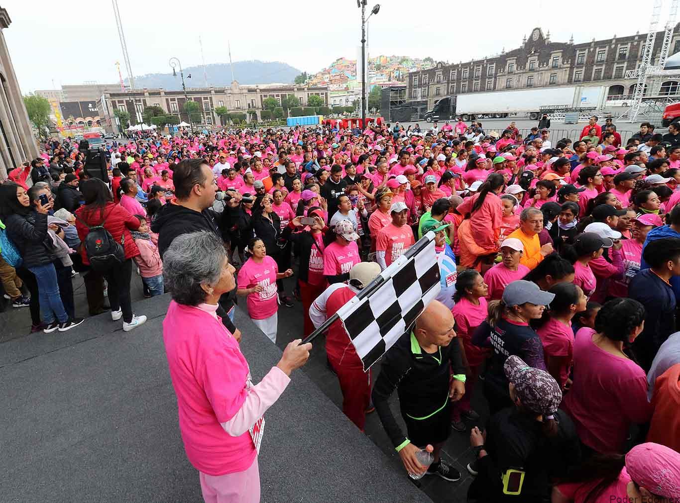 500 deportistas en carrera atlética “Día Internacional de la Mujer ...