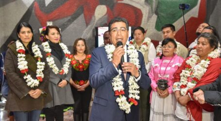 INAUGURA MIGUEL SÁMANO EXPO-VENTA DE ARTESANÍAS DEL MUNICIPIO DE JIQUIPILCO