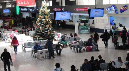 Bajó afluencia en la Terminal Toluca 20%; Algunas líneas de autobuses más ocupación