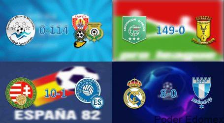 Las mayores humillaciones en la historia del fútbol