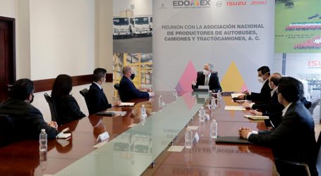 SOSTIENE REUNIÓN DEL MAZO CON LA ASOCIACIÓN NACIONAL DE PRODUCTORES DE AUTOBUSES, CAMIONES Y TRACTOCAMIONES