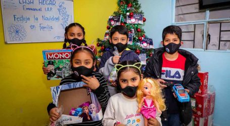 APOYAN JAPEM Y ASISTENCIA PRIVADA A MENORES EN CONDICIÓN VULNERABLE CON REGALOS DE NAVIDAD
