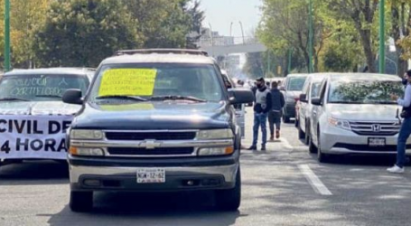 Manifestación de Funerarios en Toluca