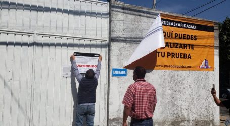 SUSPENDE COPRISEM PREDIO EN TOLUCA QUE SUPUESTAMENTE ALBERGABA UN MÓDULO COVID