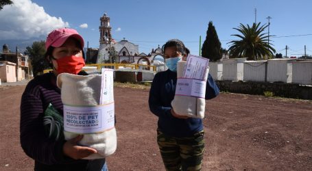 DE PET A COBIJA: LA TRANSFORMACIÓN DE UN DESECHO QUE PUEDE CAUSAR INUNDACIONES, EN BENEFICIO PARA LOS MEXIQUENSES