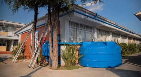APUESTA CAEM POR LA CAPTACIÓN DE LLUVIA EN ESCUELAS DEL EDOMÉX