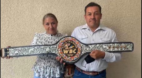 ELABORAN ARTESANOS MEXIQUENSES EL CINTURÓN MESTIZO DEL CONSEJO MUNDIAL DE BOXEO
