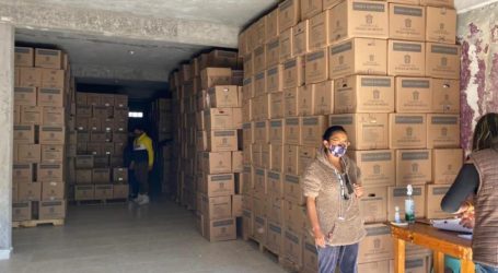 POR FALTA DE MEDIDAS DE SALUD CLAUSURAN BODEGA EN METEPEC DONDE SE REPARTÍAN DESPENSAS DEL GOBIERNO ESTATAL