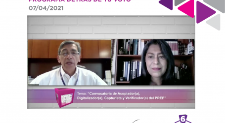 OPERADORES DEL PREP DARÁN CERTIDUMBRE A LA CIUDADANÍA DE LA JORNADA ELECTORAL: IEEM