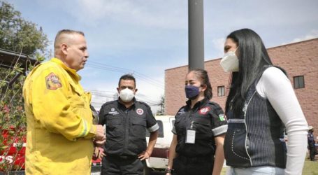 Personal de Bomberos y Protección Civil de Metepec encabezan capacitación de élite