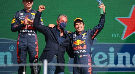 “Checo” Pérez lo logró, podio De 3er. Lugar en el GPF1