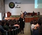 FECUNDO DIÁLOGO DE ANA LILIA HERRERA CON ESTUDIANTES DE DERECHO DE UAEM