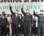Maestros mexiquenses refrendan la lucha por mejores condiciones laborales