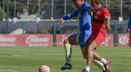 VUELVEN AL TRABAJO Y JUGARON ANTE AMÉRICA