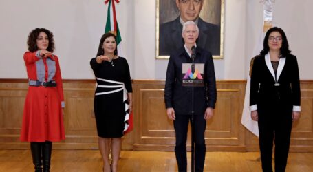 DENISSE UGALDE, NUEVA TITULAR DE LAS  MUJERES; BRENDA ALVARADO A DESARROLLO SOCIAL
