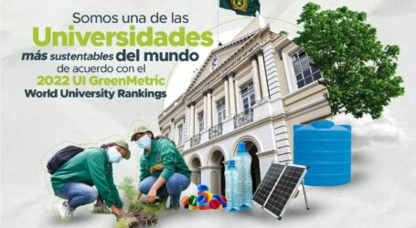 UAEMéx es la sexta mejor universidad pública estatal en el Green Metric World University Ranking 2022