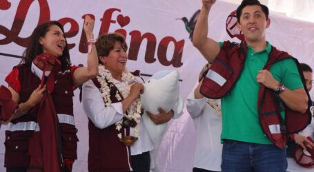 Se va quedando solo el PRIAN; más liderazgos de otros partidos se suman a la campaña de Delfina Gómez