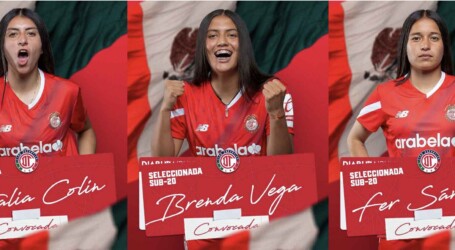 Tres Diablas a Selección Sub-20: Natalia Colín, Brenda Vega  y Fer Sánchez participan en la concentración en el CAR