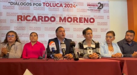 INICIA “DIÁLOGOS POR TOLUCA” RICARDO MORENO, BUSCA SER ALCALDE DE TOLUCA