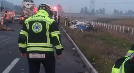 5 MUERTOS POR UN ACCIDENTE EN LA TOLUCA-VALLE DE BRAVO
