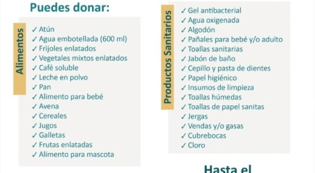 Se movilizan mexiquenses a favor de afectados por huracán Otis