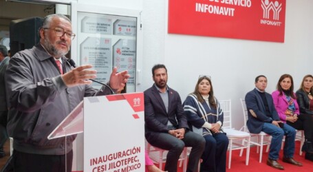 Inaugura Horacio Duarte oficinas del Infonavit en Jilotepec