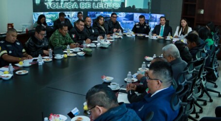 UN COMPROMISO VISIBLE CON LOS TOLUQUEÑOS, LA COORDINACIÓN EN SEGURIDAD