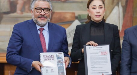 Presenta Delfina Gómez Plan Estatal de Desarrollo 2023-2029