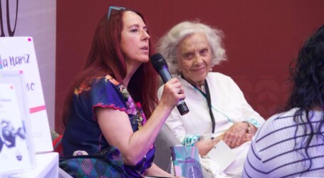 Elena Poniatowska presentó su libro: “De corazón, Elena”.