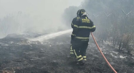 CAUSÓ ALERTA Y CONFUSIÓN UN INCENDIO EN NAUCALPAN