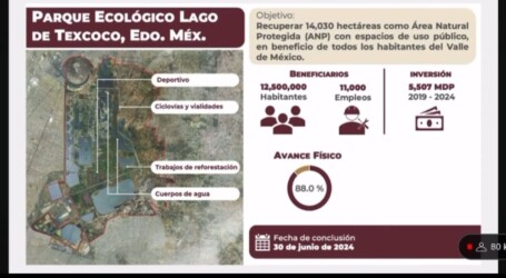 Delfina agradece a López Obrador las inversiones en infraestructura hídrica en el EdoMéx