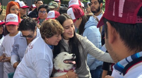Delfina en caminata y caravanas de atención a mascotas y animales en situación de calle