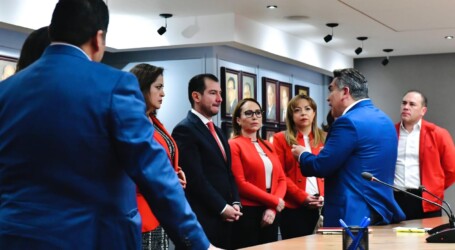 ENCABEZA ALEJANDRO MORENO REUNIÓN CON DIPUTADAS Y DIPUTADOS LOCALES DEL PRI DEL ESTADO DE MÉXICO