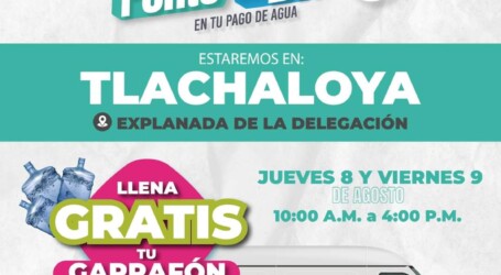 LLEGA A TLACHALOYA PROGRAMA PONTE AL DÍA