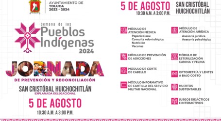 JORNADA DE PREVENCIÓN Y RECONCILIACIÓN POR LOS PUEBLOS INDÍGENAS