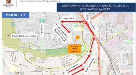 ALTERNATIVAS DE CIRCULCIÓN ANTE EL HUNDIMIENTO EN LA DEL. LA MAQUINITA
