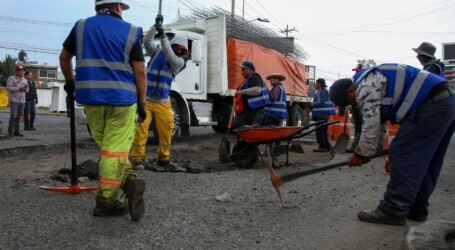 TOLUCA INTENSIFICA TRABAJOS DE BACHEO