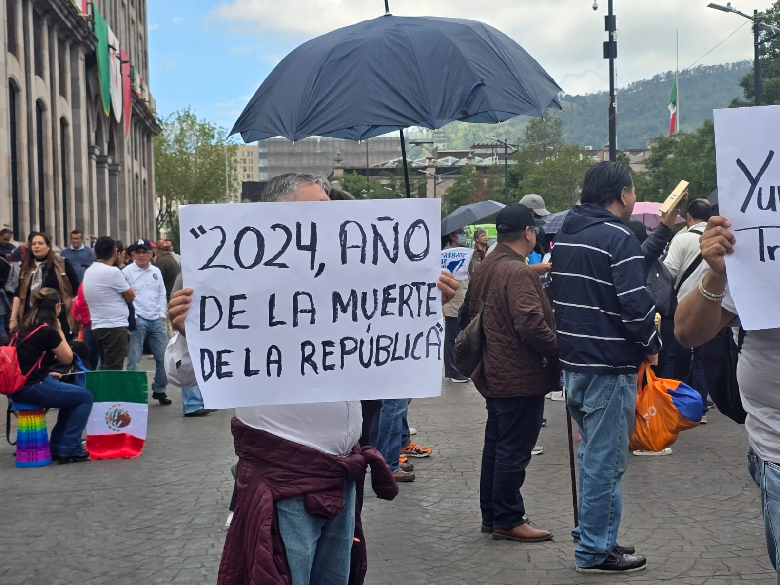 MANIFESTACIÓN PARA IMPEDIR LA TALA DE ÁRBOLES EN SAN JOSÉ DEL RINCÓN ...